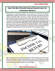 Gain the Best Possible Accounting Services for Freelance Workers