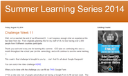 Summer Learning Series 2014