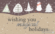 Magical Holiday wishes