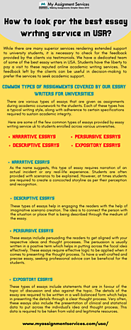 How To Look For The Best Essay Writing Service in USA?