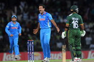 Irfan Pathan has most wickets without playing a World Cup