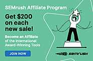 Semrush Affiliate Program - $200 per referral