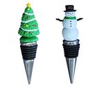 Christmas Wine Stoppers - Snowman & Tree
