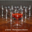 Bulk Disposable Champagne Glasses