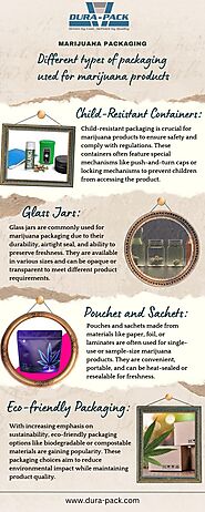 Different Types of Marijuana Packaging Supplies for Your Products