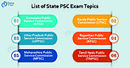 State PSC Exam Free Study Material - DataFlair