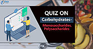 Chemistry Quiz on Carbohydrates - DataFlair