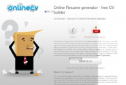 Online Resume Generator - free CV builder | online CV generator