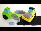Play-Doh Diggin' Rigs Rolland the Steamroller & Chip the Cutter Tonka Truck & Friends