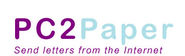 PC2Paper - send a letter via the internet