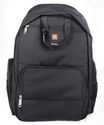 Okkatots Travel Baby Depot Backpack Bag - Black