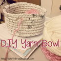 DIY Yarn Bowl