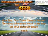 Online Booking For Newark Airport Taxi