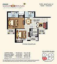 Eros Sampoornam Floor Plan