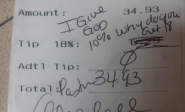 Applebee’s Fired Waitress Who Posted Receipt