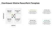 Eisenhower Matrix PowerPoint Template | PPT Templates