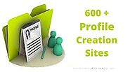 600+ Top Profile Creation Sites List 2021 - High Dofollow DA, PA and MOZ