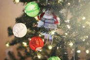 Paper Lantern Holiday Tree Decorations