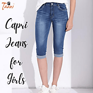 Top Capri Jeans for Girls in India