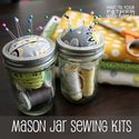 Sewing Kit In A Jar