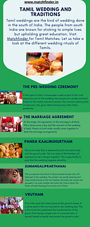 Tamil Weddings and Traditions