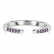 Sterling Silver Amethyst Jewelry Collection