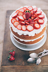 Strawberry cake