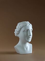 Buy Ceramic Face Figurines Online India | Whispering Homes