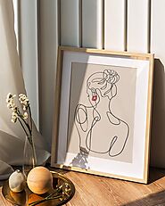 Buy Firuzeh Wall Decor Canvas Art Print Online India | Home Decor | Whispering Homes