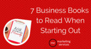 Ask Mandy: 7 Business Books to Read When Starting Out - ME Marketing Services, LLC