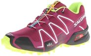 Salomon Women's Speedcross 3 W Trail Running Shoe,Mystic Purple/Black/Fluorescent Yellow,7.5 M US