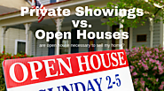 Open House vs Private Showings