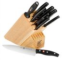 Zwilling J.A. Henckels Twin Signature Stainless-Steel 11-Piece Knife Set with Block