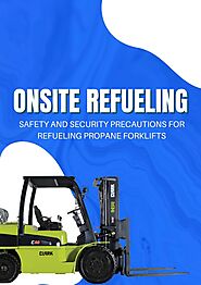 Refuel in Australia - Refueling Propane Forklifts