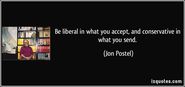 Be conservative in what you send, liberal in what you accept - Postel's Law
