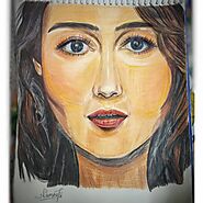 A girl seeing the world