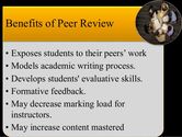 Using Peer Review to Help Students Improve Writing