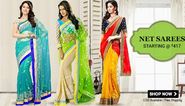 Stun the world with your beauty by wearing a stunning designer saree!