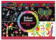 Melissa & Doug Deluxe Combo Scratch Art Set (Age 4-10)
