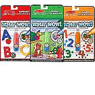 Melissa & Doug On The Go Water Wow Bundle Animals, Alphabet and Numbers (Ages 3-6)