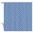 Pretty Cobalt Blue Shower Curtain - Best Fabric Reviews & Sales