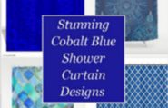 Cobalt Blue Shower Curtain - Best Sites for Sales and Buy online