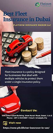 Best Fleet Insurance in Dubai