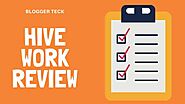 Hive work Review, Work with hive micro. | BLOGGER TECK