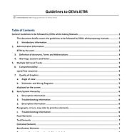 Guidelines to OEMs IETM