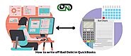 Steps to write off a Bad Debt in QuickBooks