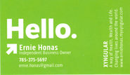 Ernie Honas - Health & Wellness - 785-375-5697