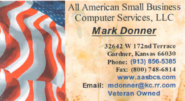 Mark Donner - Computer Repair - 913-856-5385