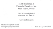 Mark Halpin - Insurance | Commercial, Homeowners, Auto Insurance - 913-856-0002
