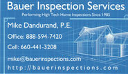 Mike Dandurand - Home Inspector - 888-594-7420